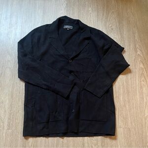 Men's Black cardigan